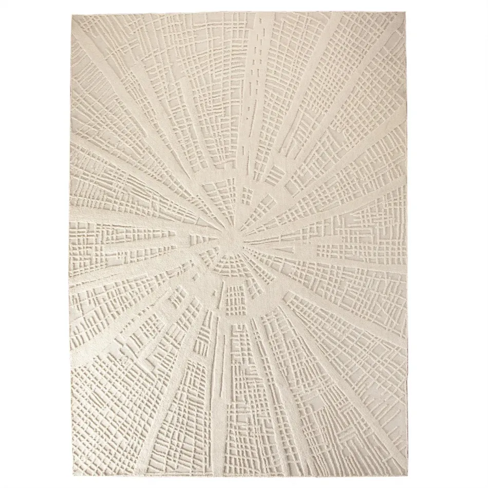 Vortex Rug Ivory/Ivory 9' x 12'