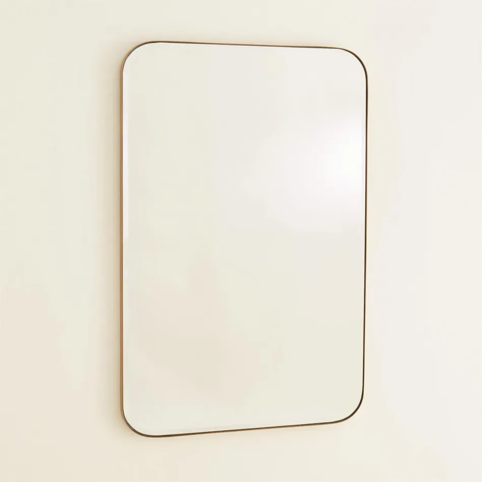 Banded Mirror Brass