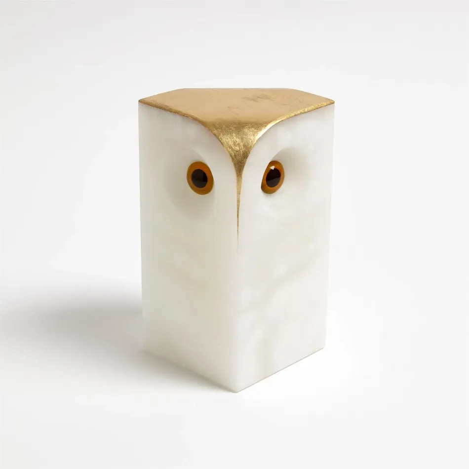 Alabaster Owl Large