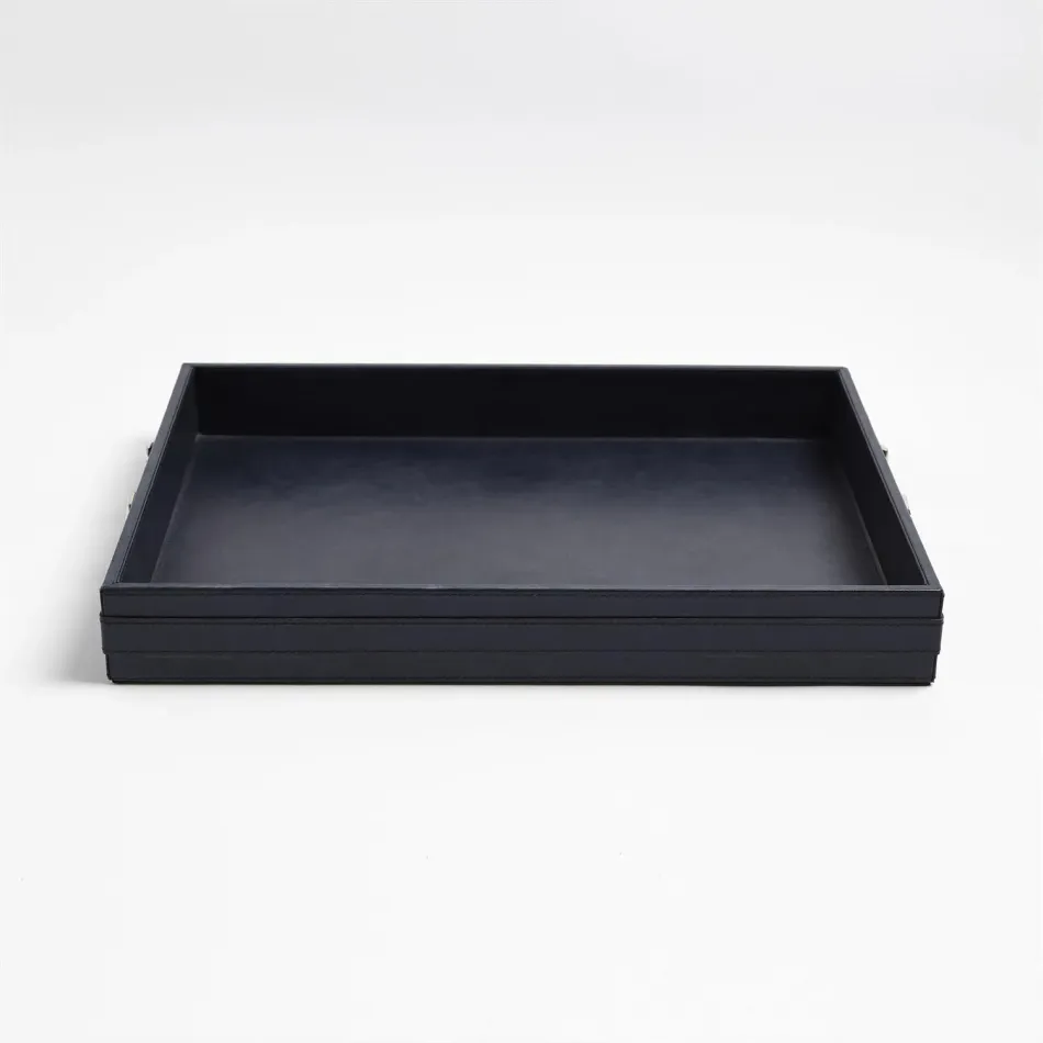 Stirrup Detail Tray Blue Wash