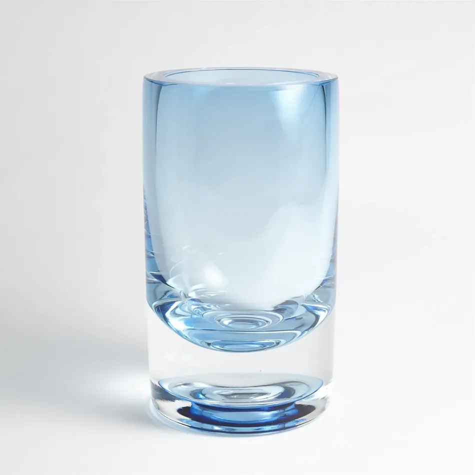 Thick Cylinder Vase Powder Blue/Light B