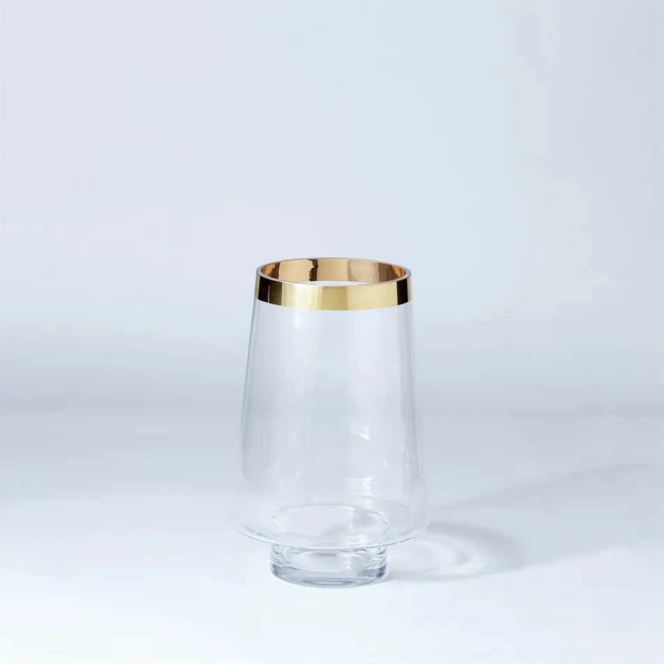 Gold Banded Hurricane Clear Small