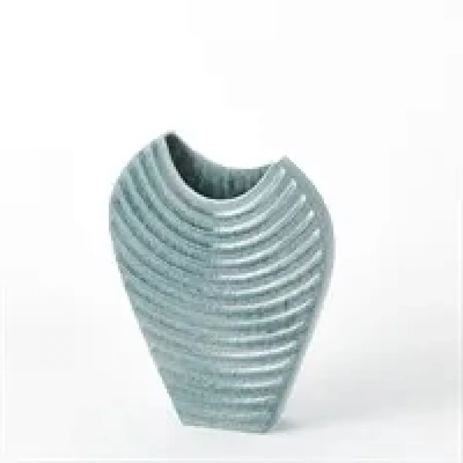 Ripple Vase Azure Medium