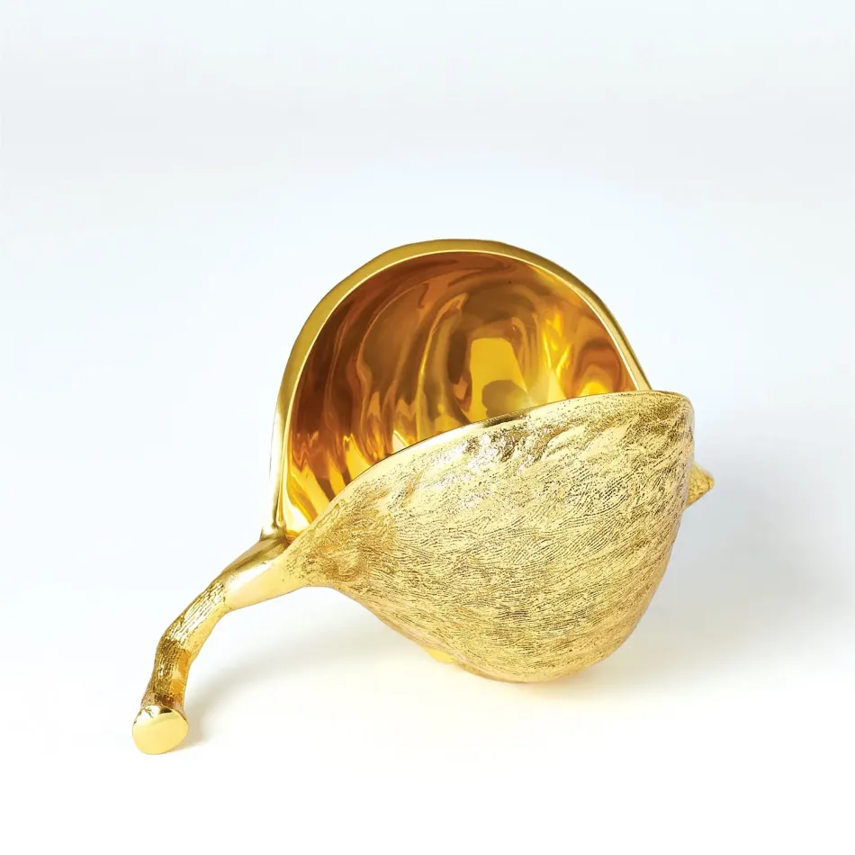 Chestnut Bowl Brass Large