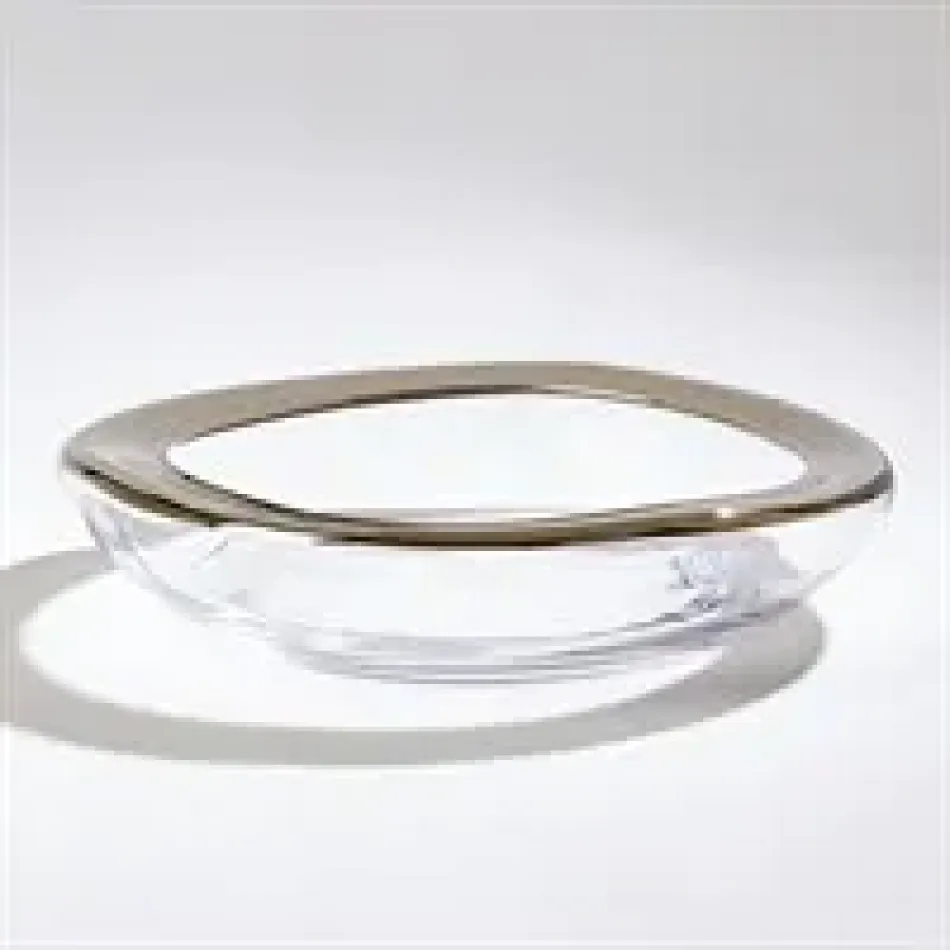 Organic Formed Bowl Platinum Rim