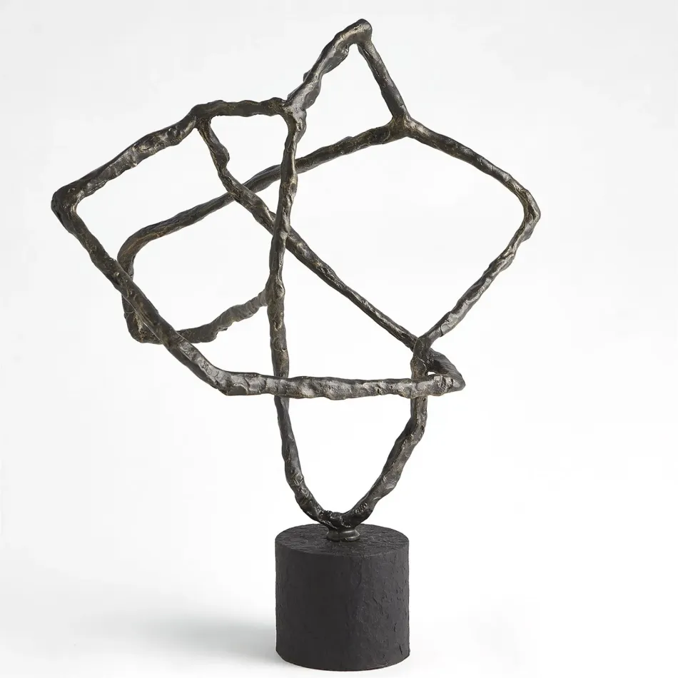 Tangled Sculpture Bronze