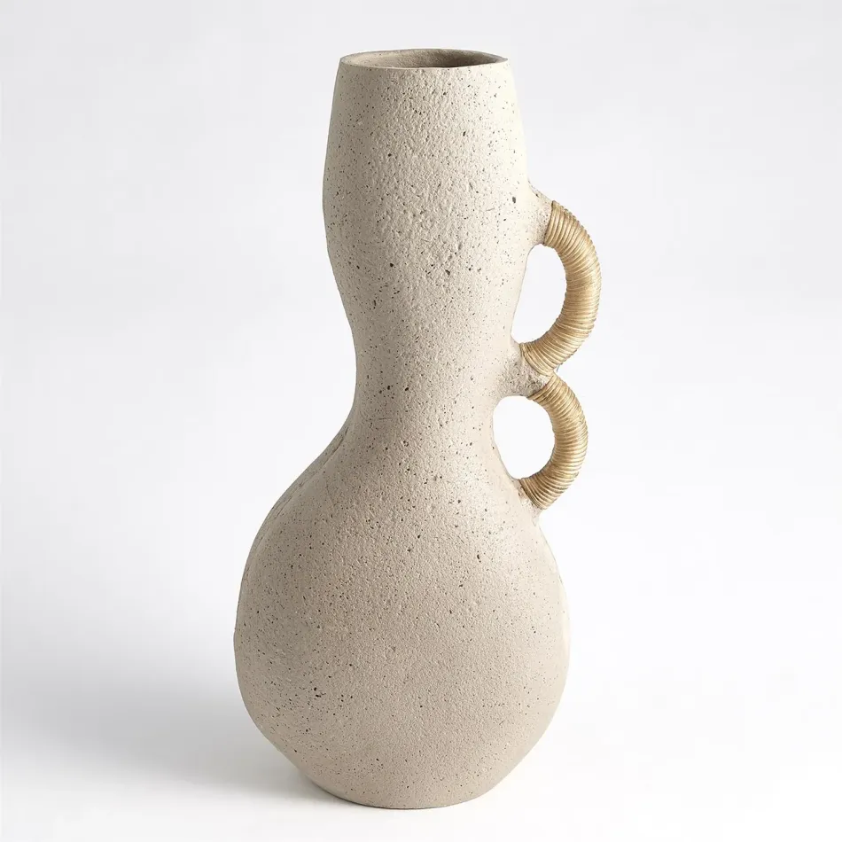 Hourglass Vase Sandstone