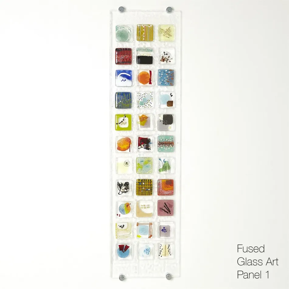 Fused Glass Art Panel 1