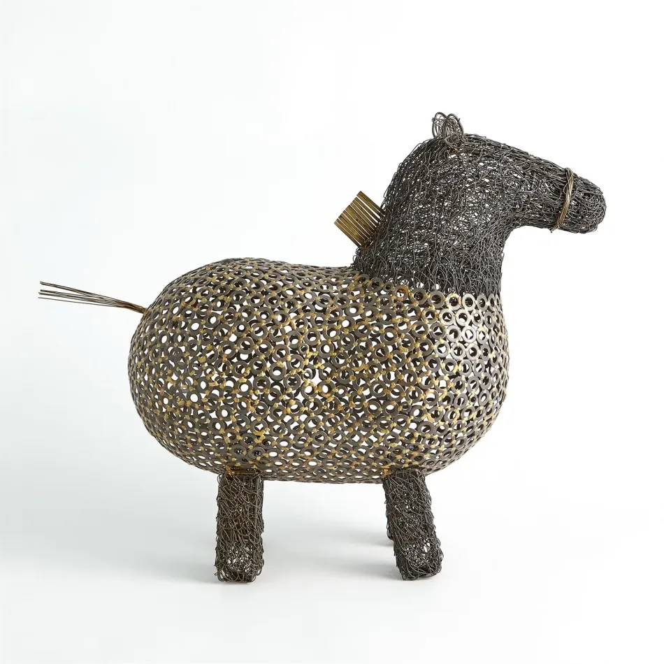 Crazy Fat Pony Sculpture