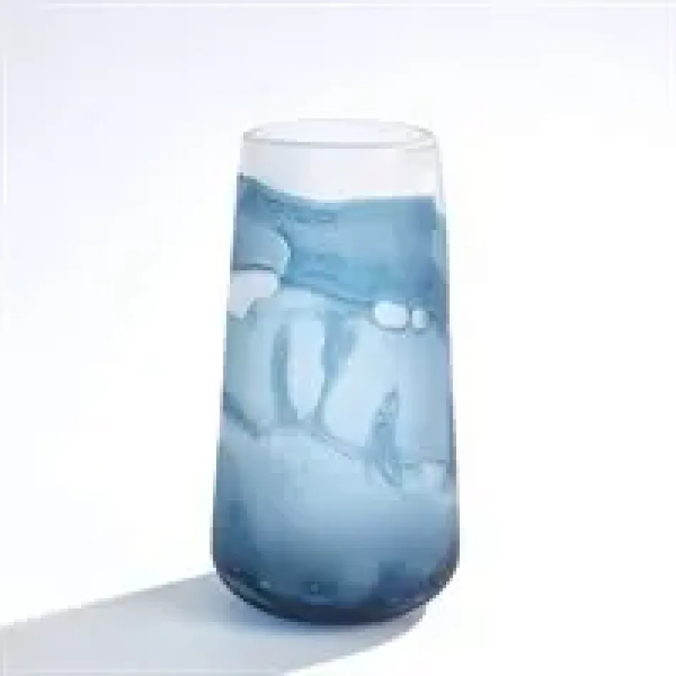 Glacier Vase Blue Small