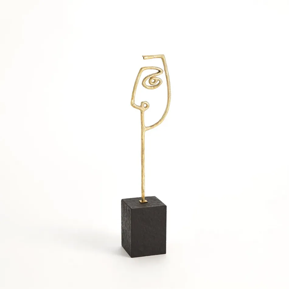 Scribble Sculpture Father Polished Bras