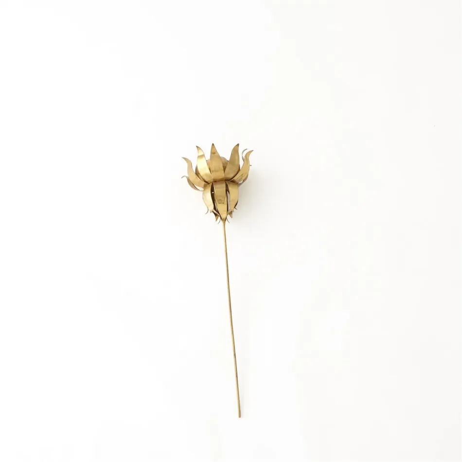 Brass Lotus Flower Small