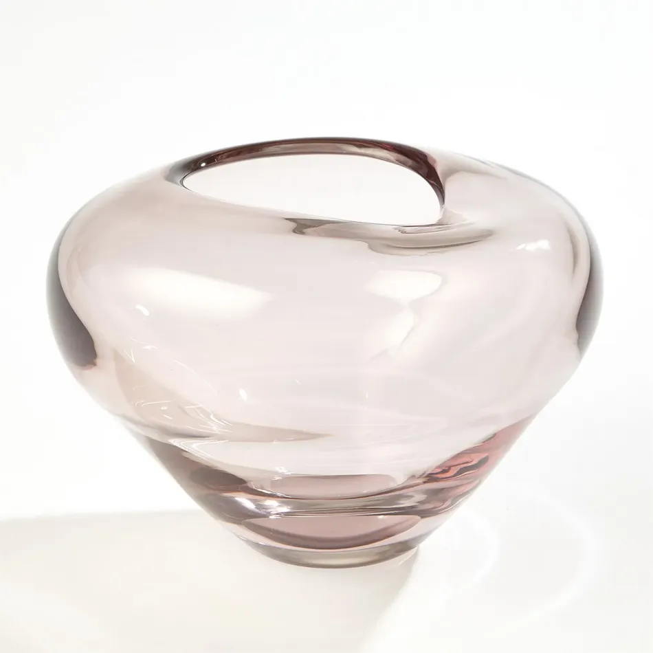Undulating Vase Amethyst Large