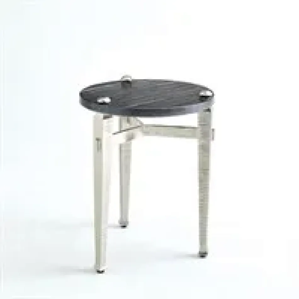 Roman Drinks Table Nickel