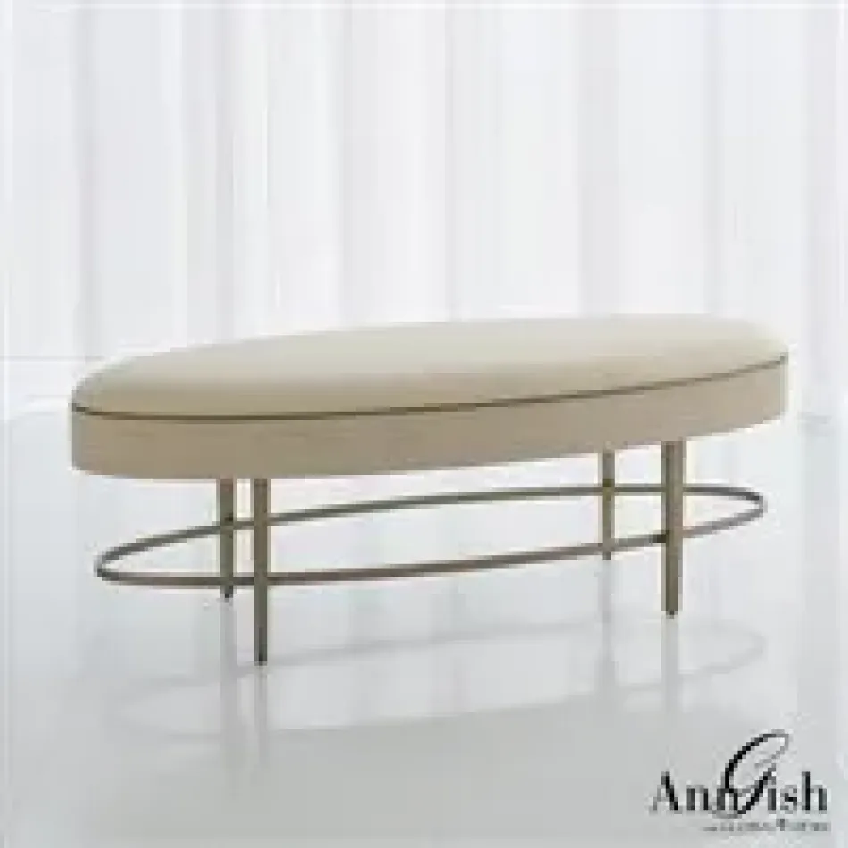 Ellipse Bench Ivory