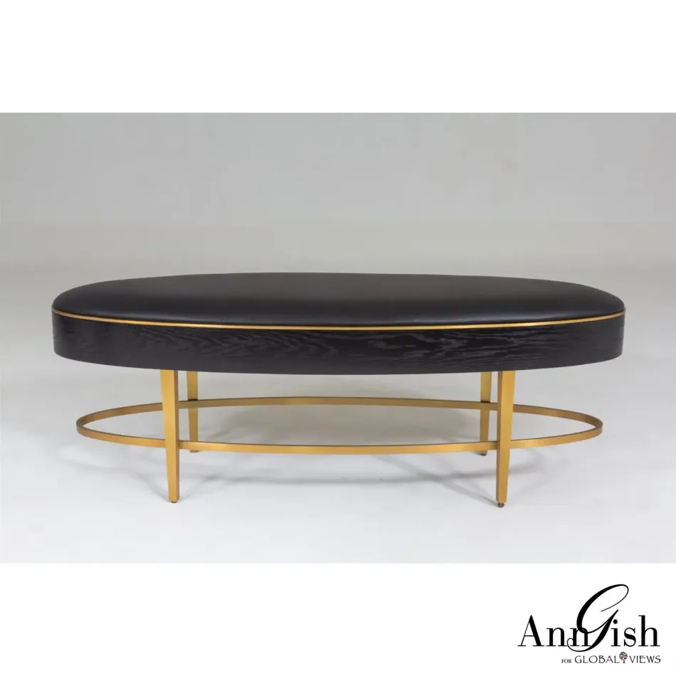 Ellipse Bench Ebony