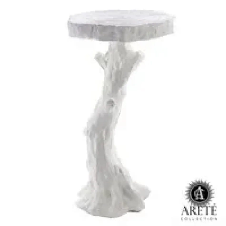 Faux Bois Table White