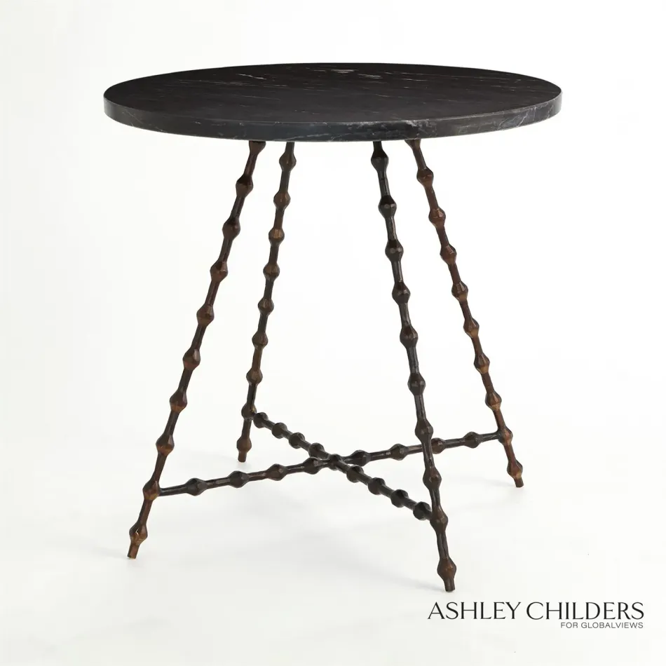 Elder End Table Bronze