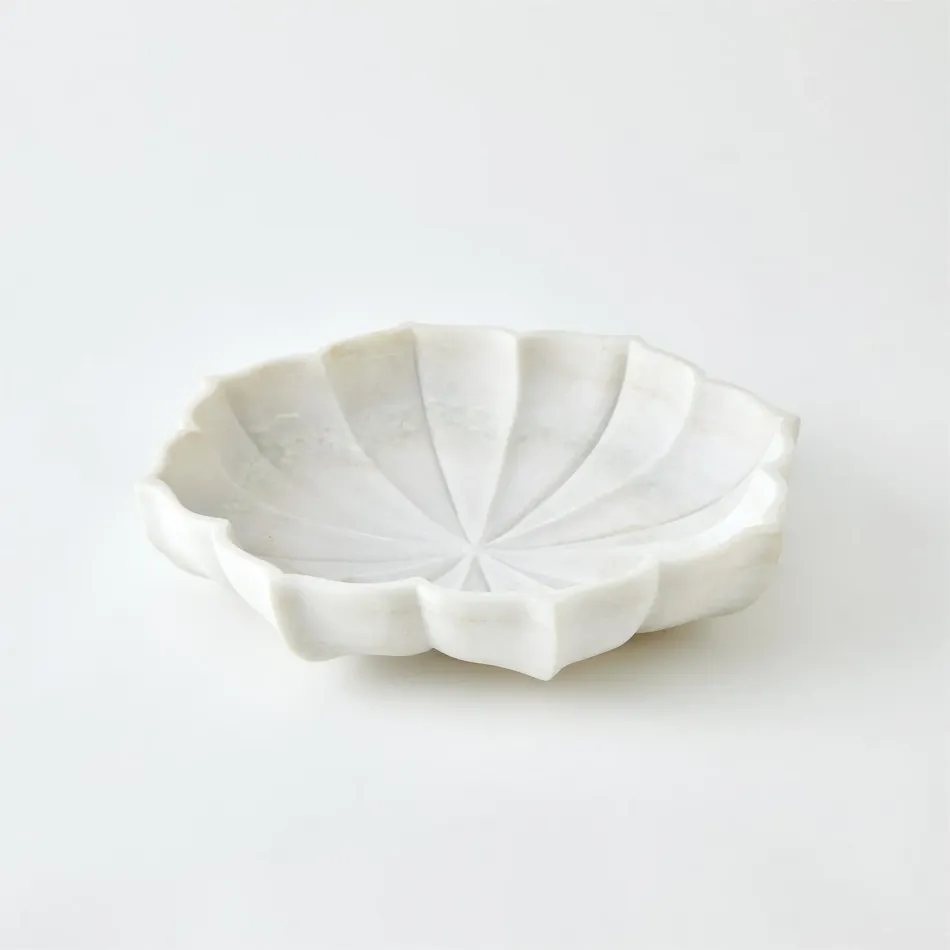 Marble Petal Bowl Large