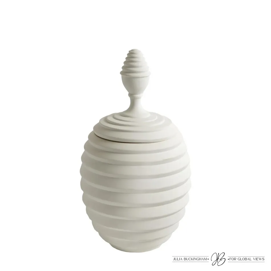 Orion Jar White Medium
