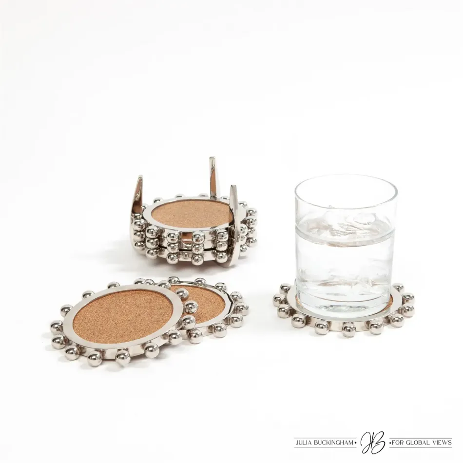 Starburst Crown Coasters Nickel
