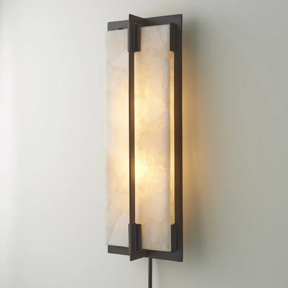 Quartz Sconce