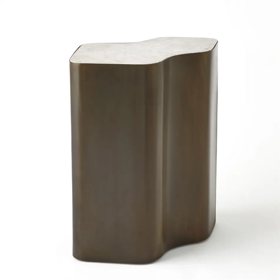 Organic Nesting Table Gunmetal/Grey Marb