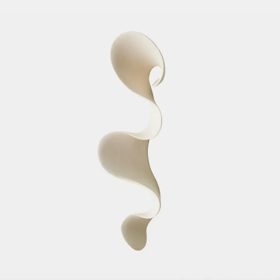 Tempest White Wall Ribbon Large
