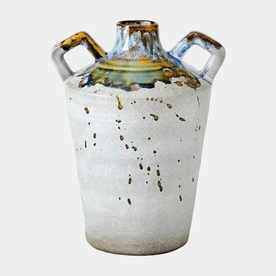 Volcan Gray/Reactive Green Handled Jar Large
