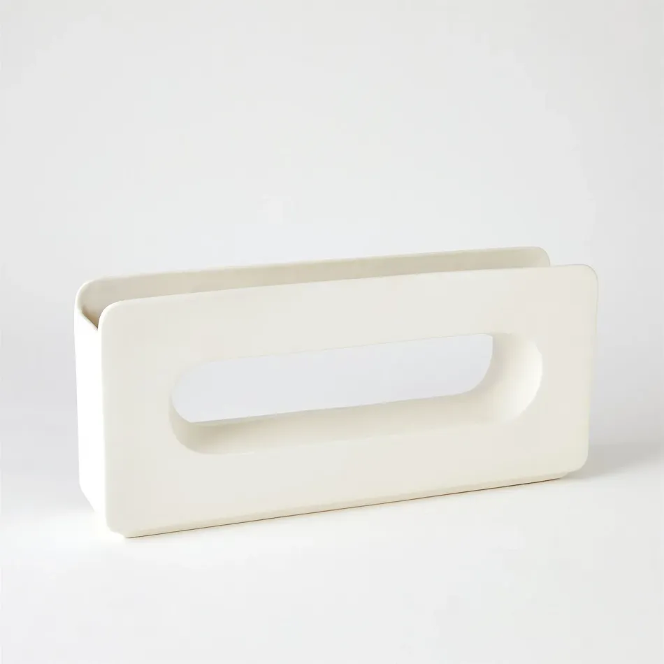 Rectangle Vase White Small