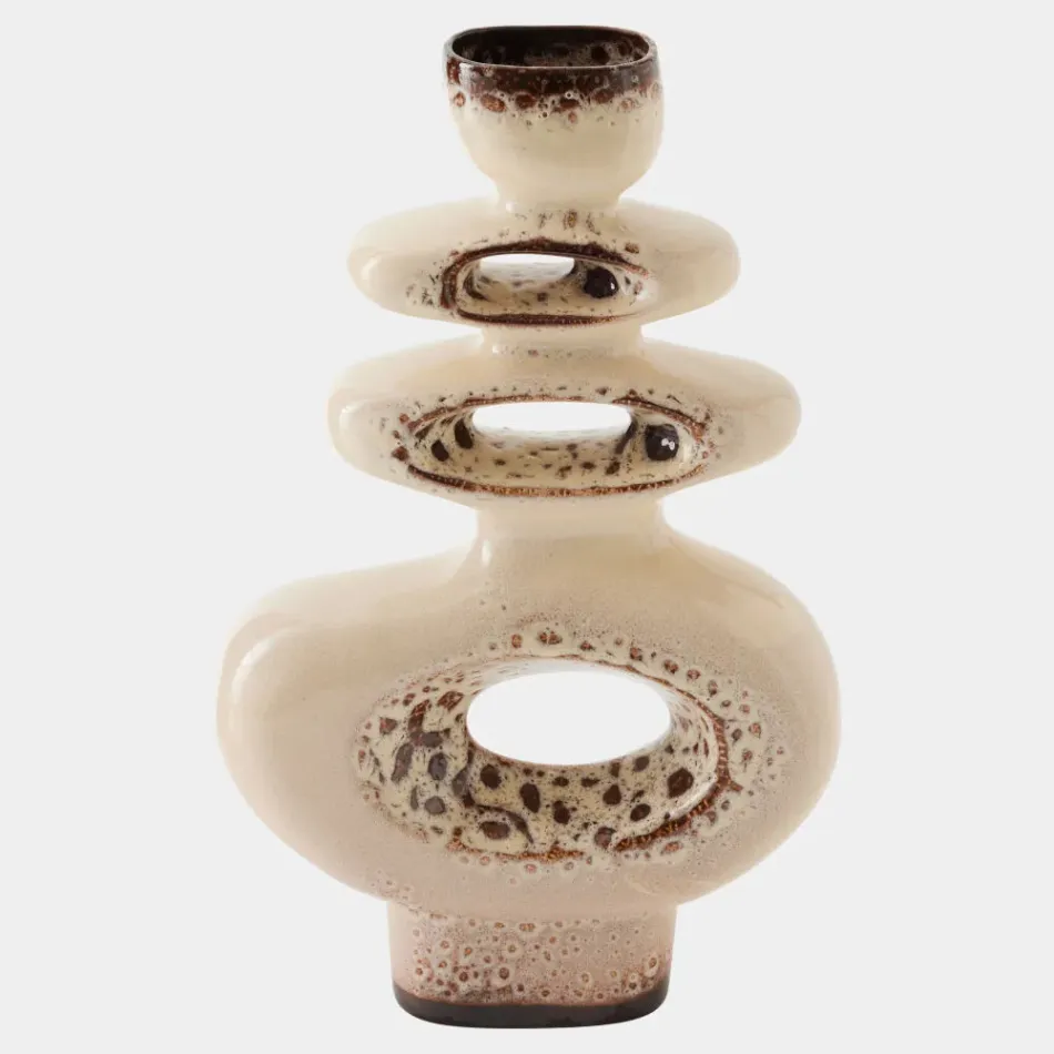 Token Beige Splotch Vase