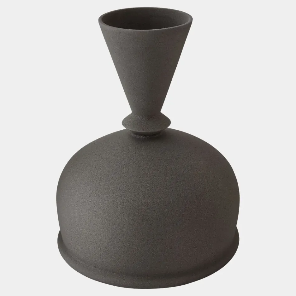 Villa Graphite Vase Squat