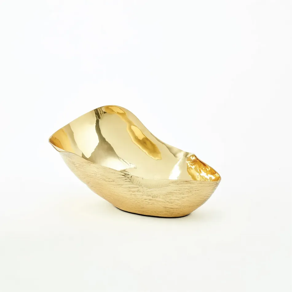 Free Form Bowl Brass Small