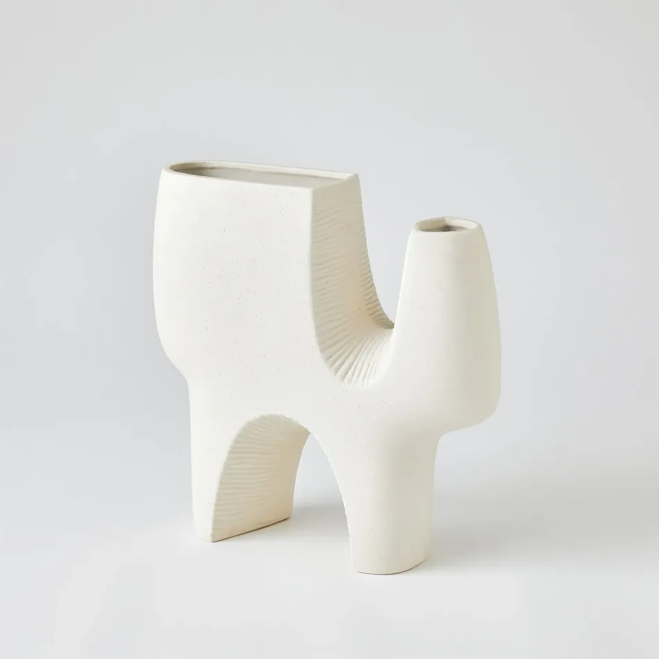 Cassel Vase Matte White Large