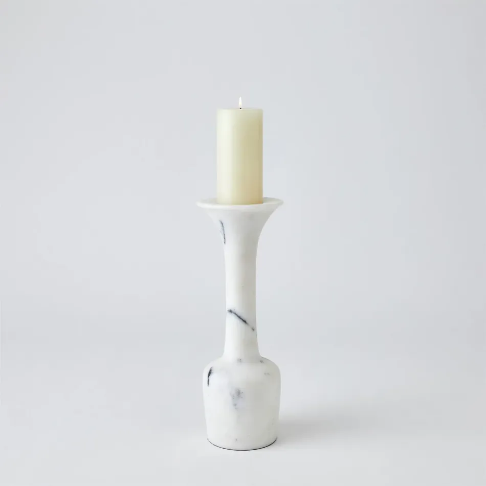Calyx Candle Holder White Large