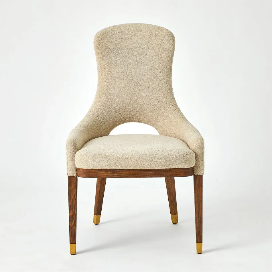 Nola Dining Chair Parchment