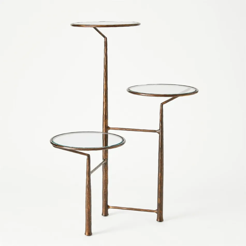 Unity Pedestal w/Glass Bronze