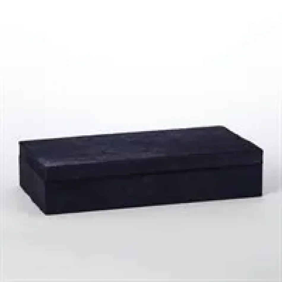 Blue Hair on Hide Box Large