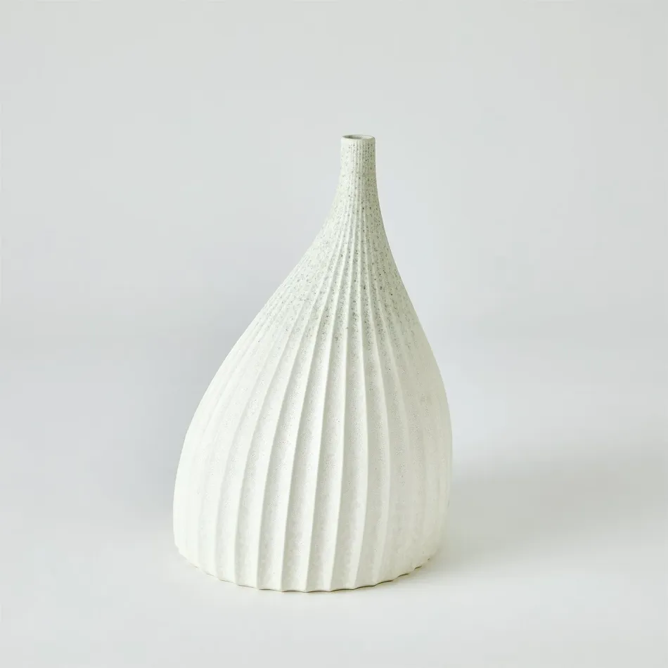 Dewdrop Vase White Large