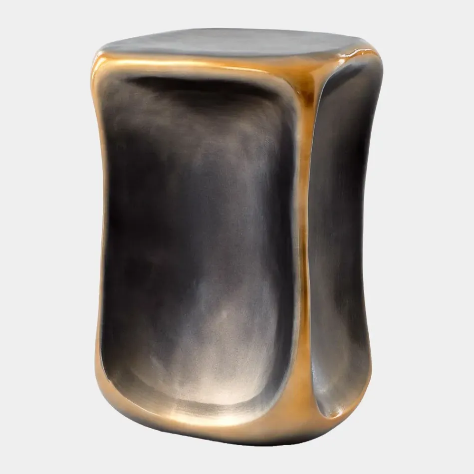 Formation Black/Gold Accent Table 20"H x 13"W x 12"D