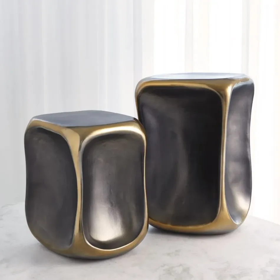 Formation Black/Gold Accent Table