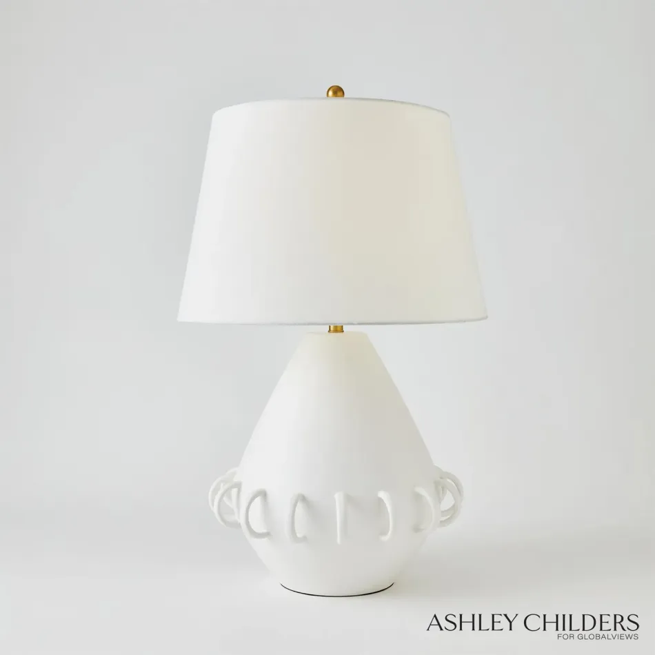 Bangle Lamp Matte White