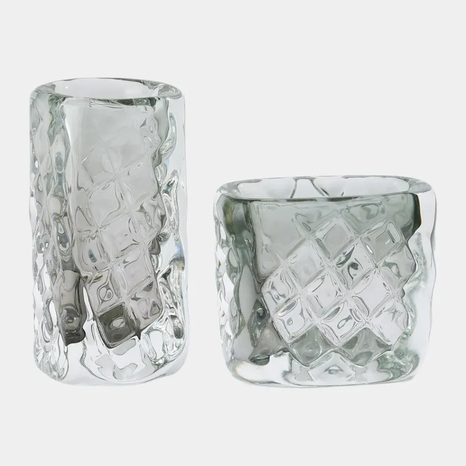 Maude Gray Quilted Vase