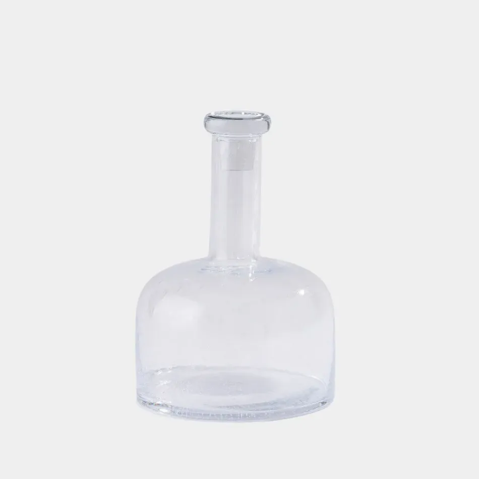 Necked Seeded Decanter Wide