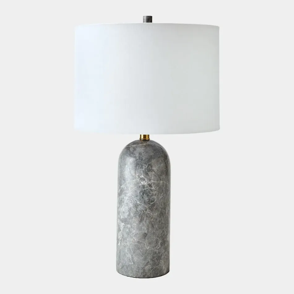 Callanish Gray Marble Lamp
