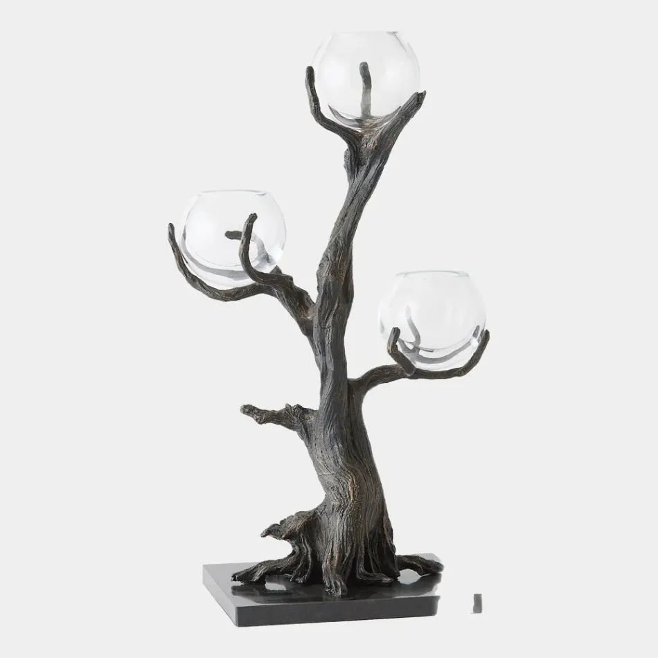 Monterey Natural Iron 3 Vase Holder
