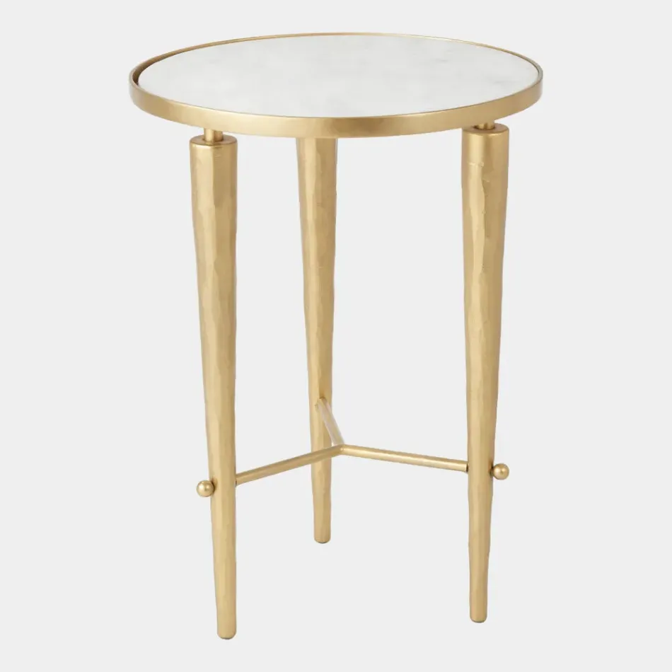 Jasper Brass Accent Table