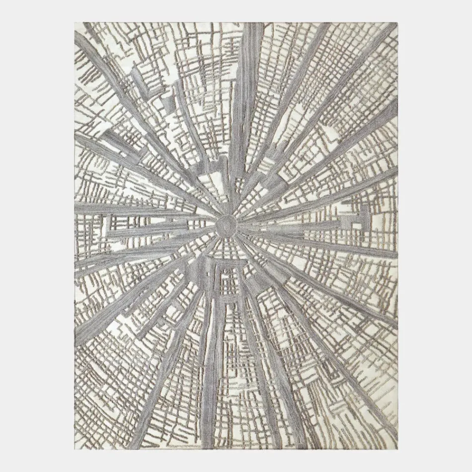 Vortex Ivory/Natural/Grey Rug