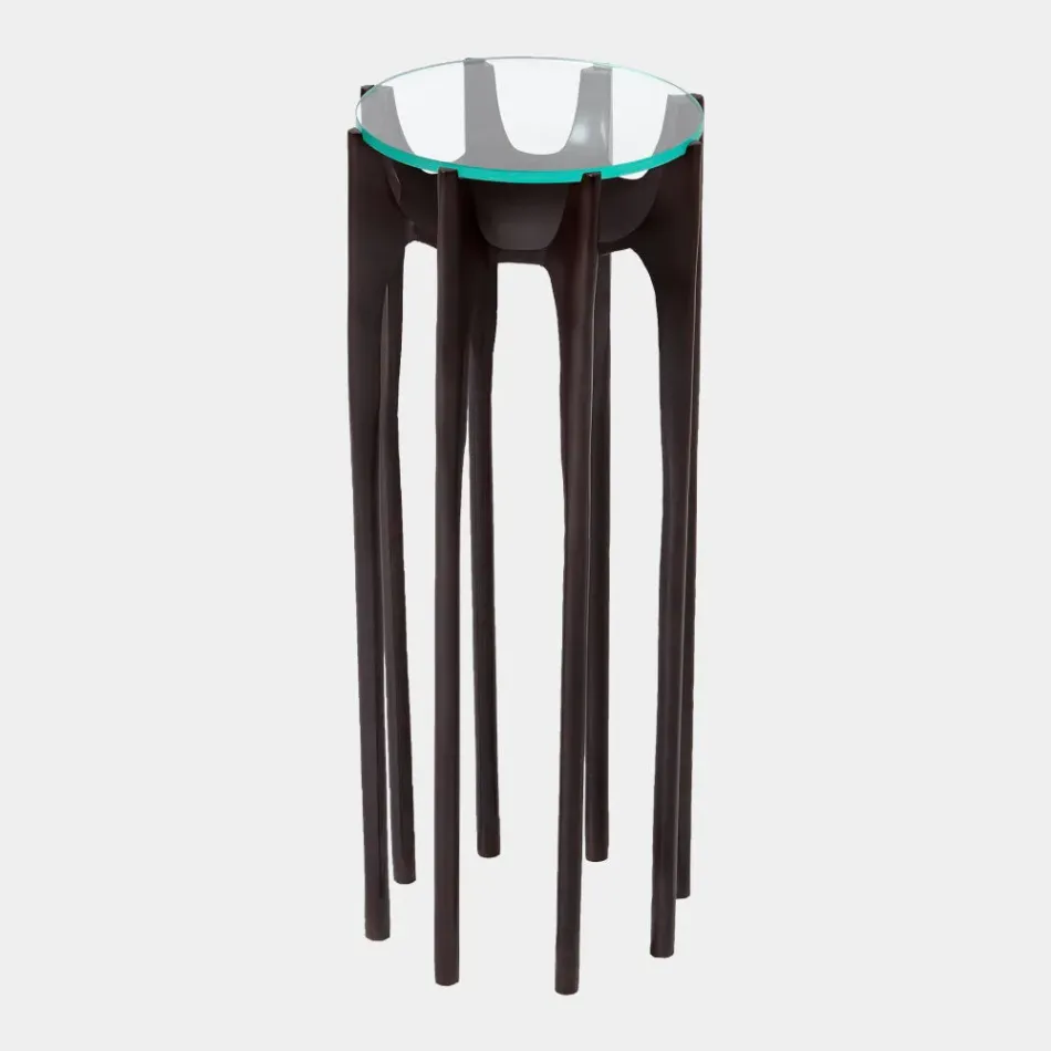 Aquilo Oil Rubbed Bronze Accent Table