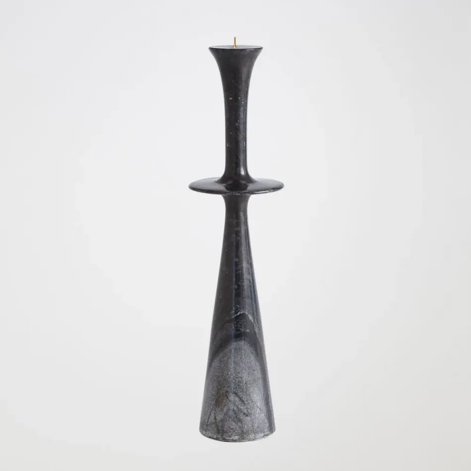 Formosa Center Flair-Black Candle Holder